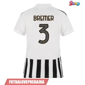 Lacne Ženy Futbalové dres Juventus Gleison Bremer #3 2026-27 Krátky Rukáv - Domáci